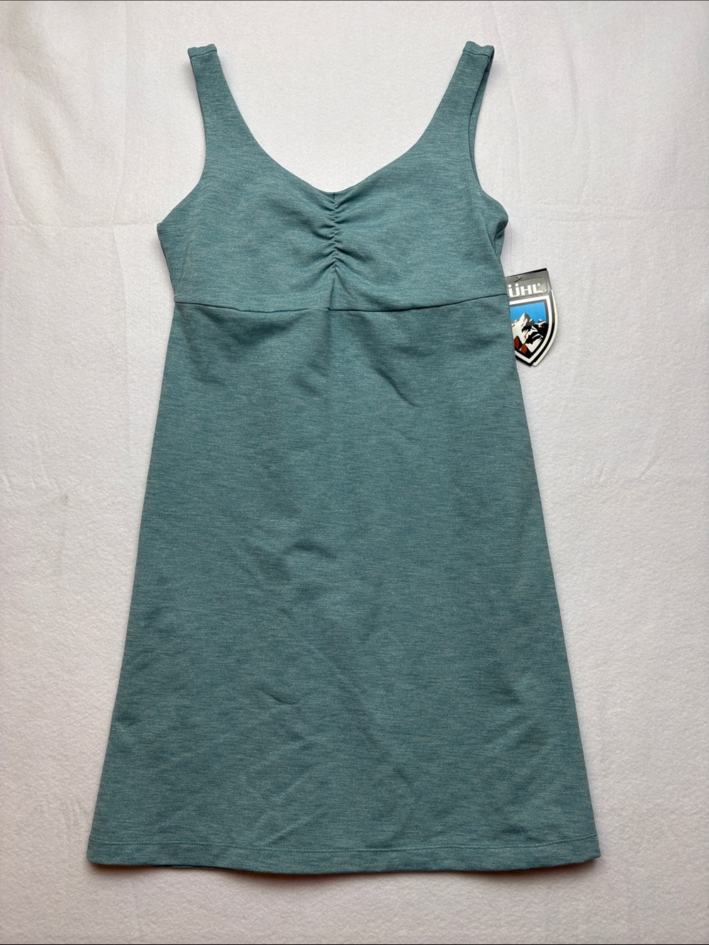 Kuhl harmony athletic dress size small Casual Tank teal blue gorp outdoors
